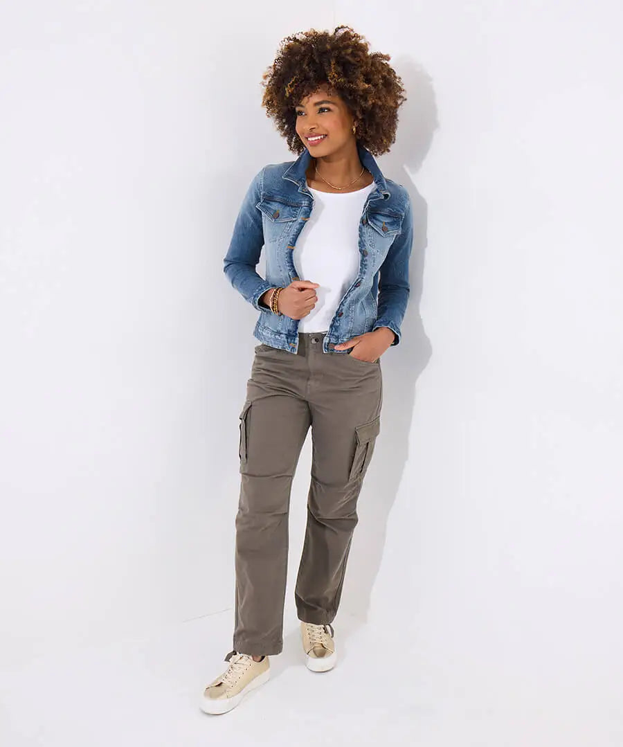 
                  
                    Boutique Tallulah Embroidered Denim Jacket
                  
                