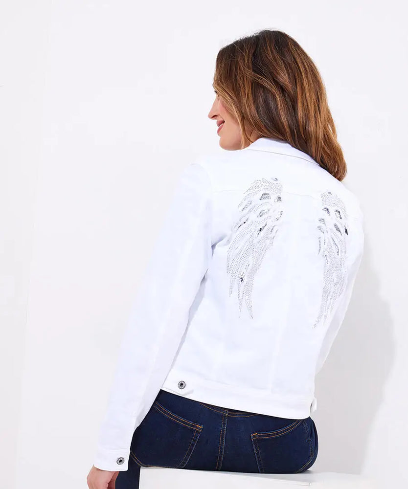 
                  
                    Boutique Denim Jacket -WHITE
                  
                