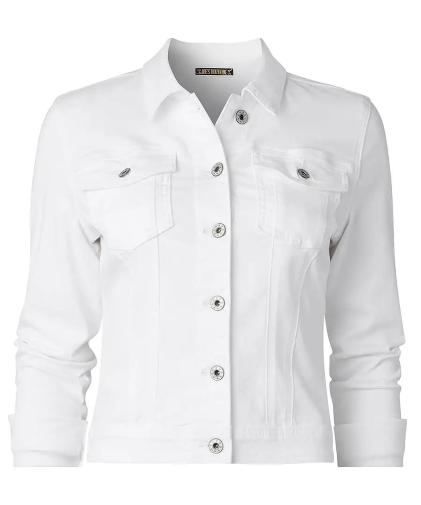 
                  
                    Boutique Denim Jacket -WHITE
                  
                