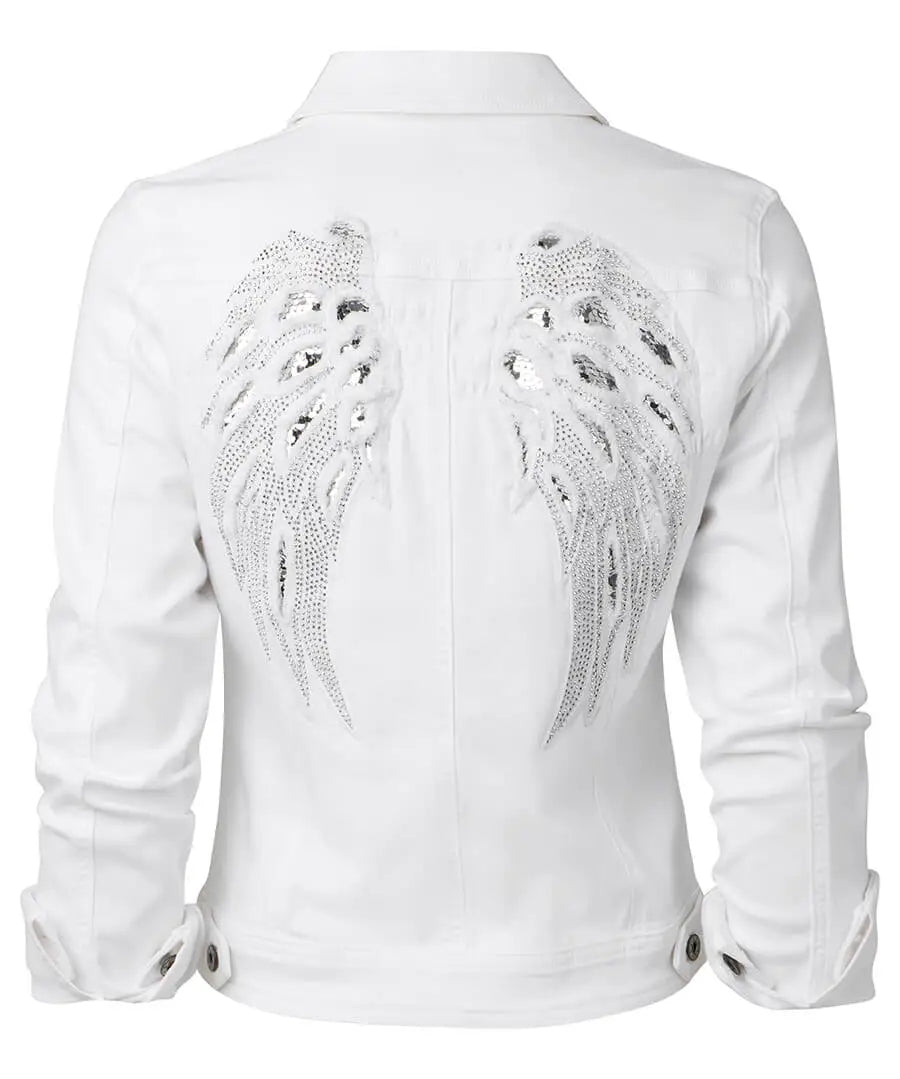 
                  
                    Boutique Denim Jacket -WHITE
                  
                