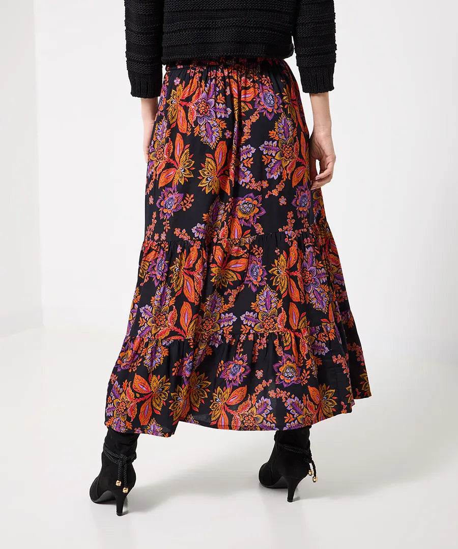 
                  
                    Fabulous Florals Button Front Maxi Skirt
                  
                