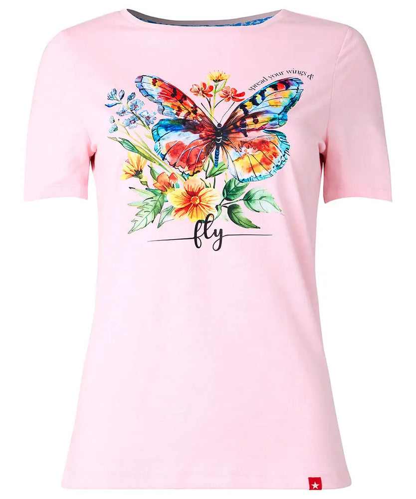 
                  
                    Beautiful Butterfly Graphic Tee
                  
                