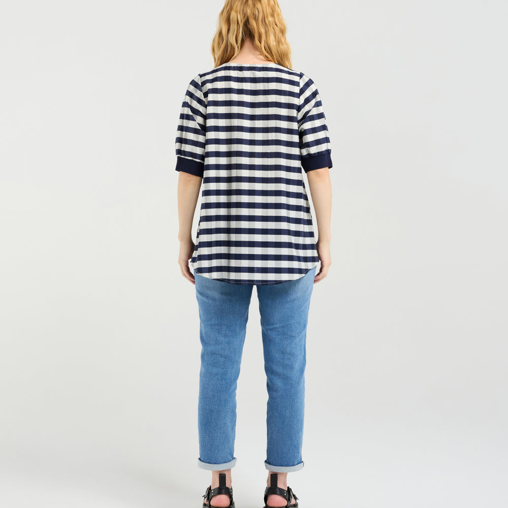 
                  
                    Havana Top-Navy Check
                  
                