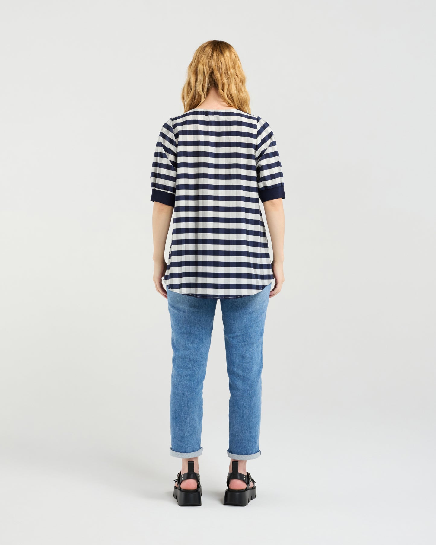 
                  
                    Havana Top-Navy Check
                  
                