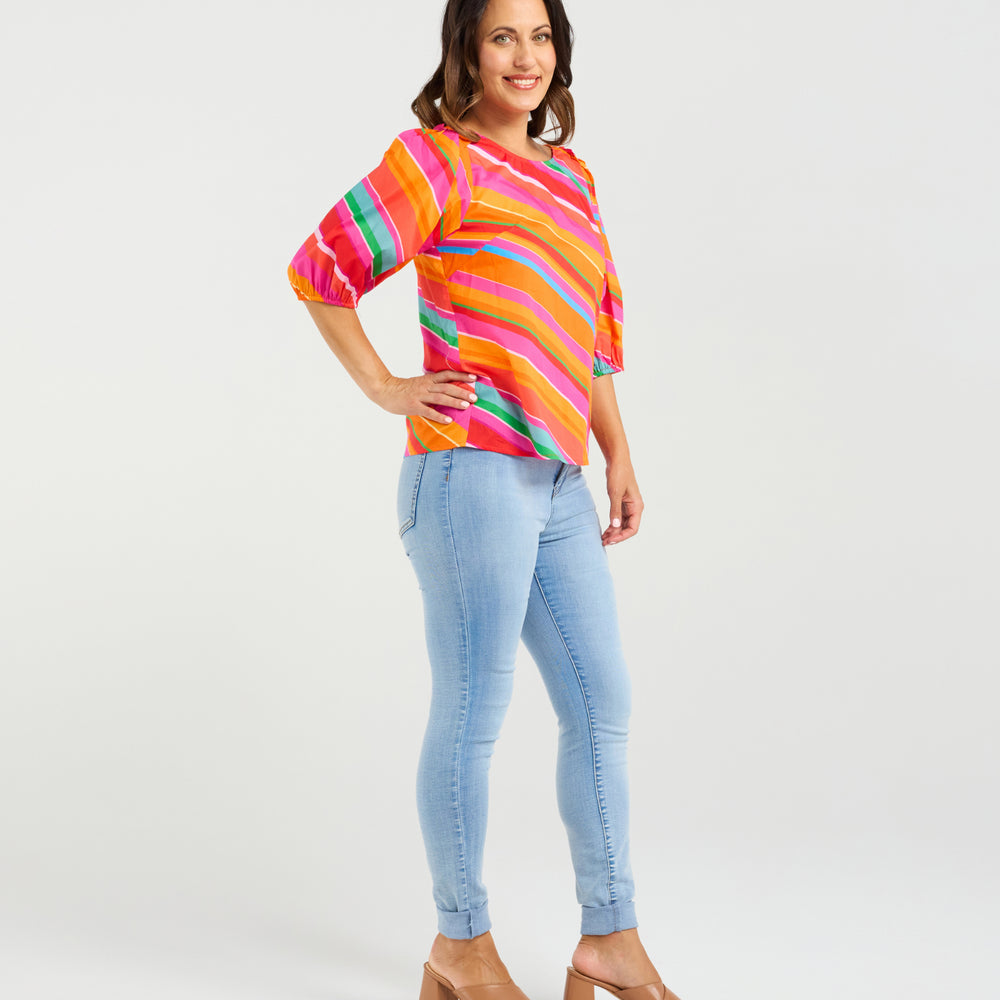 
                  
                    Willow Top-Dynamic Stripe
                  
                
