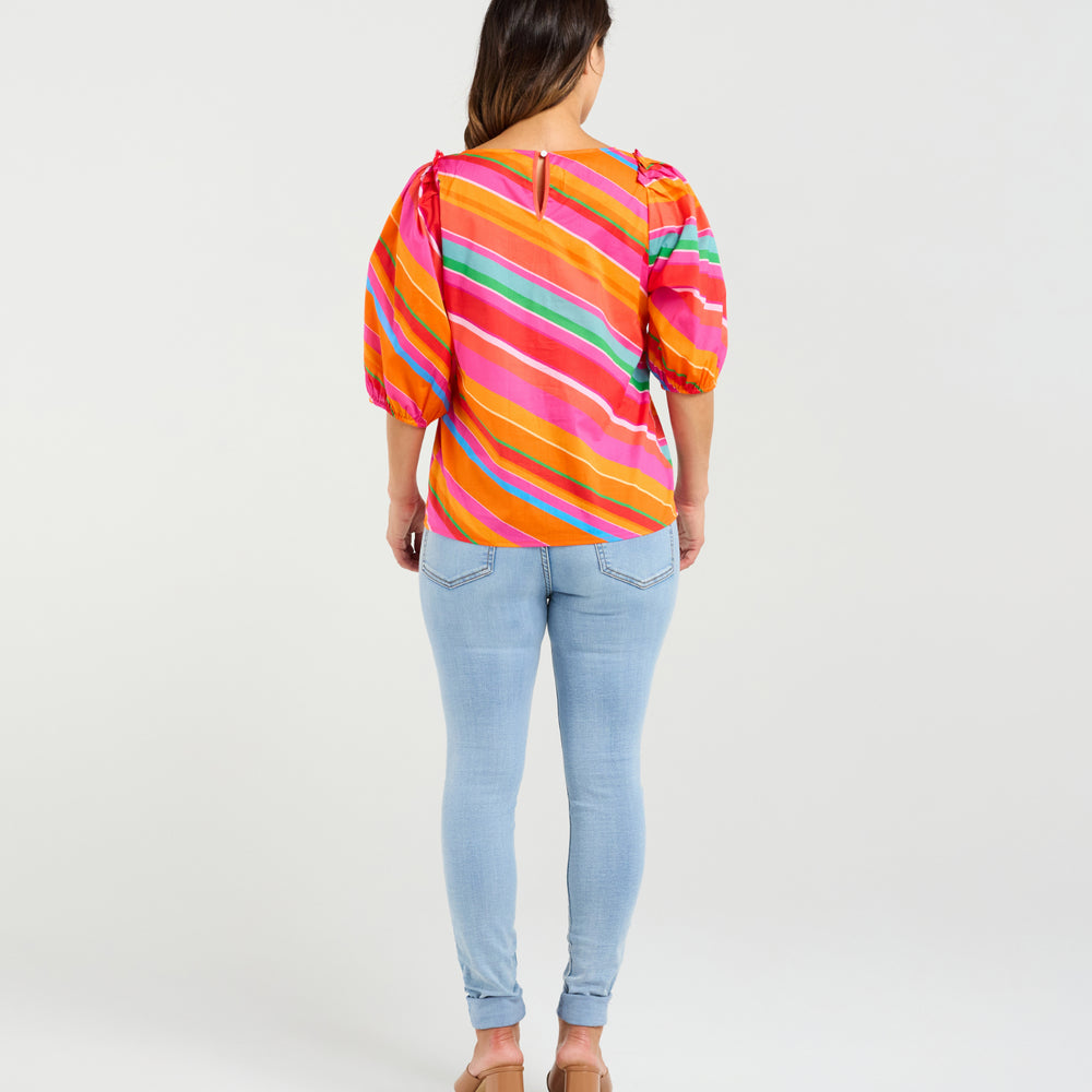
                  
                    Willow Top-Dynamic Stripe
                  
                