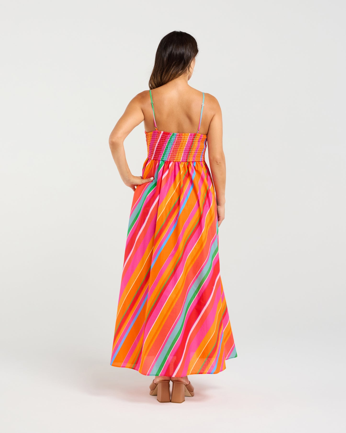 
                  
                    Clementine Dress-Dynamic Stripe
                  
                