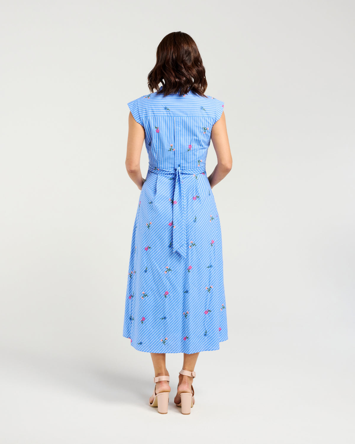 
                  
                    ZAFINA MILA DRESS-SPRING STRIPE
                  
                