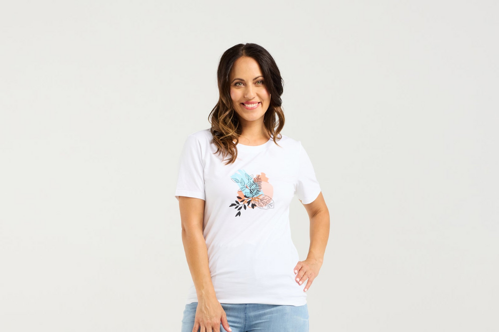 Lara T-shirt-White