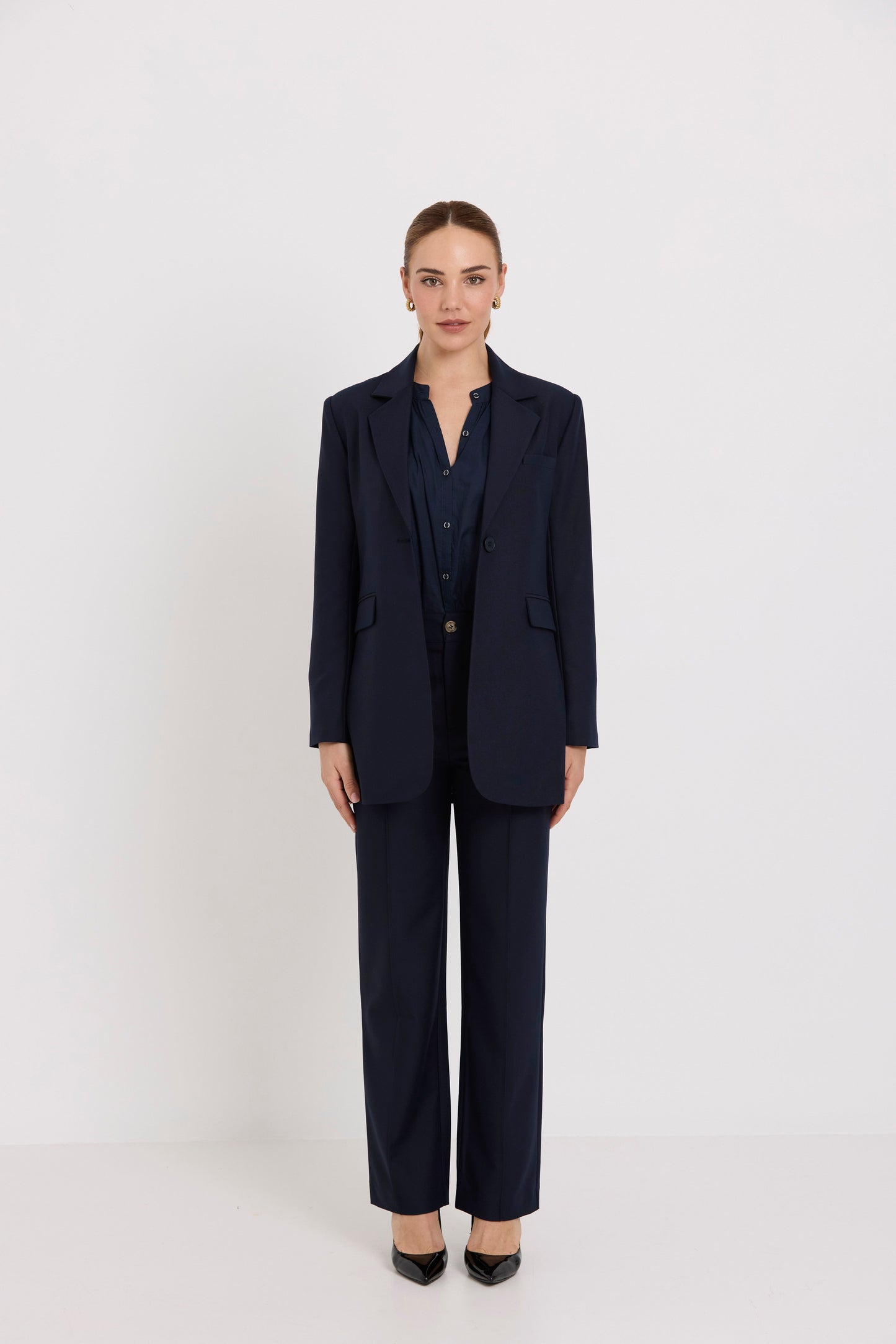 
                  
                    Base Pants | Navy Suiting
                  
                