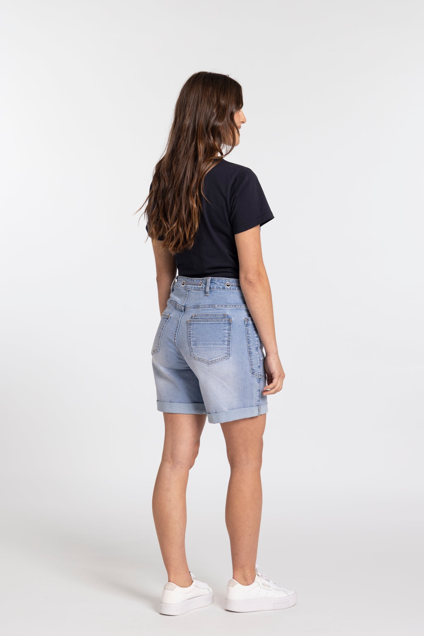 
                  
                    BELLA DENIM SHORT-BLUE
                  
                