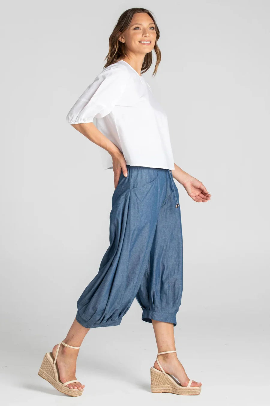 
                  
                    Guru Pants - Chambray
                  
                
