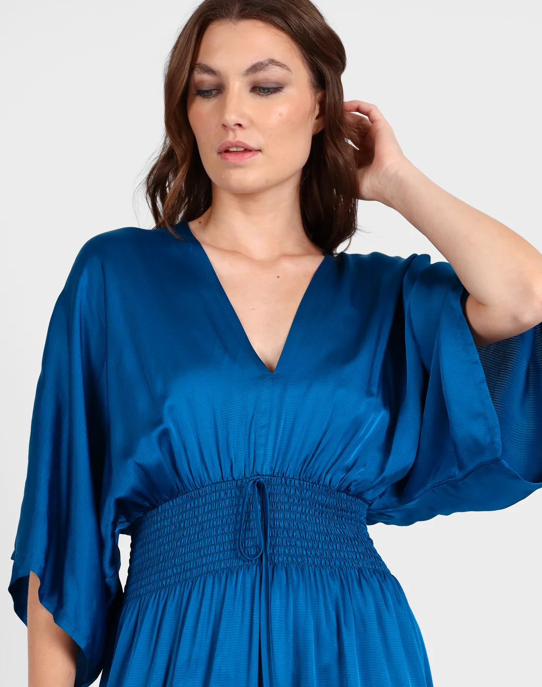 
                  
                    Dimple Satin Maxi Dress
                  
                