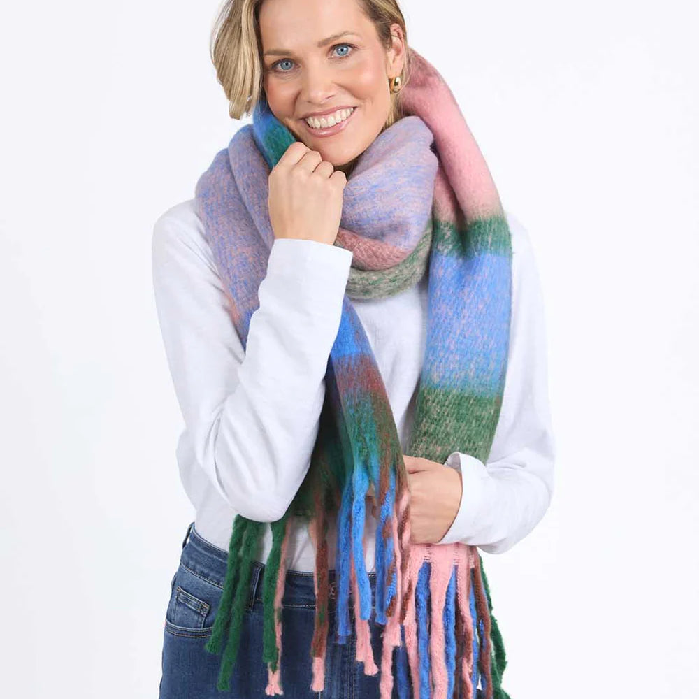 
                  
                    Elm Crest Scarf pink/green
                  
                