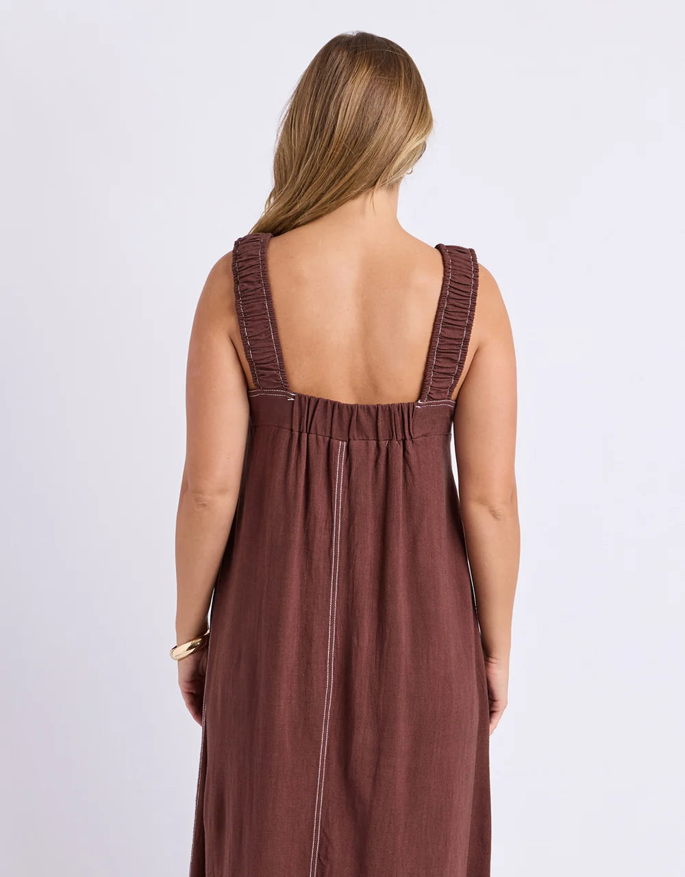 
                  
                    FOXWOOD SAGE DRESS-CHOCOLATE
                  
                