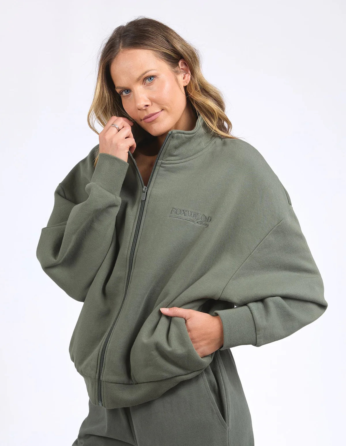 
                  
                    FOXWOOD EMBER ZIP THRU-KHAKI-DUE END JULY
                  
                