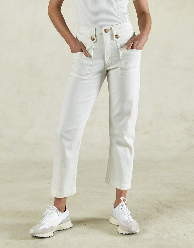 Stella Stretch High Waisted Ivory