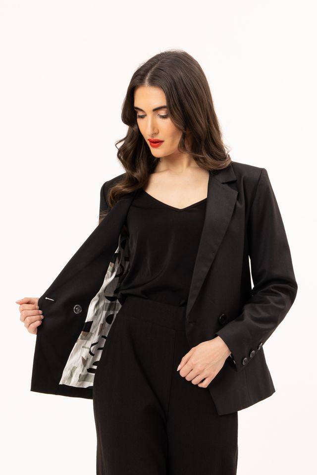 
                  
                    JORDANA BLAZER-BLACK-DETAILED LINNING
                  
                