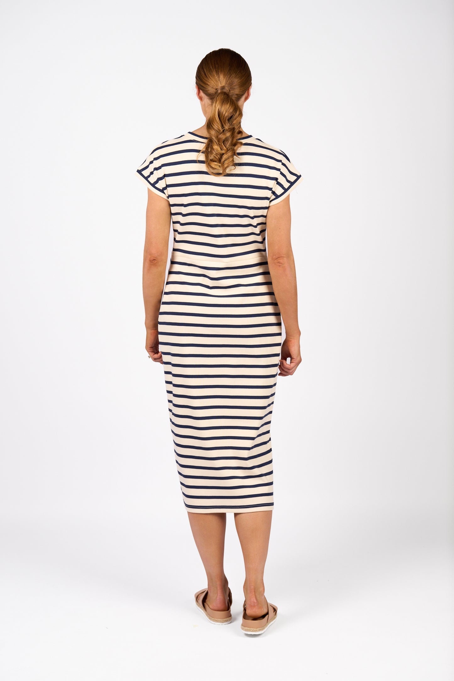 
                  
                    K1047 Parker Dress-Cream/ Ink
                  
                