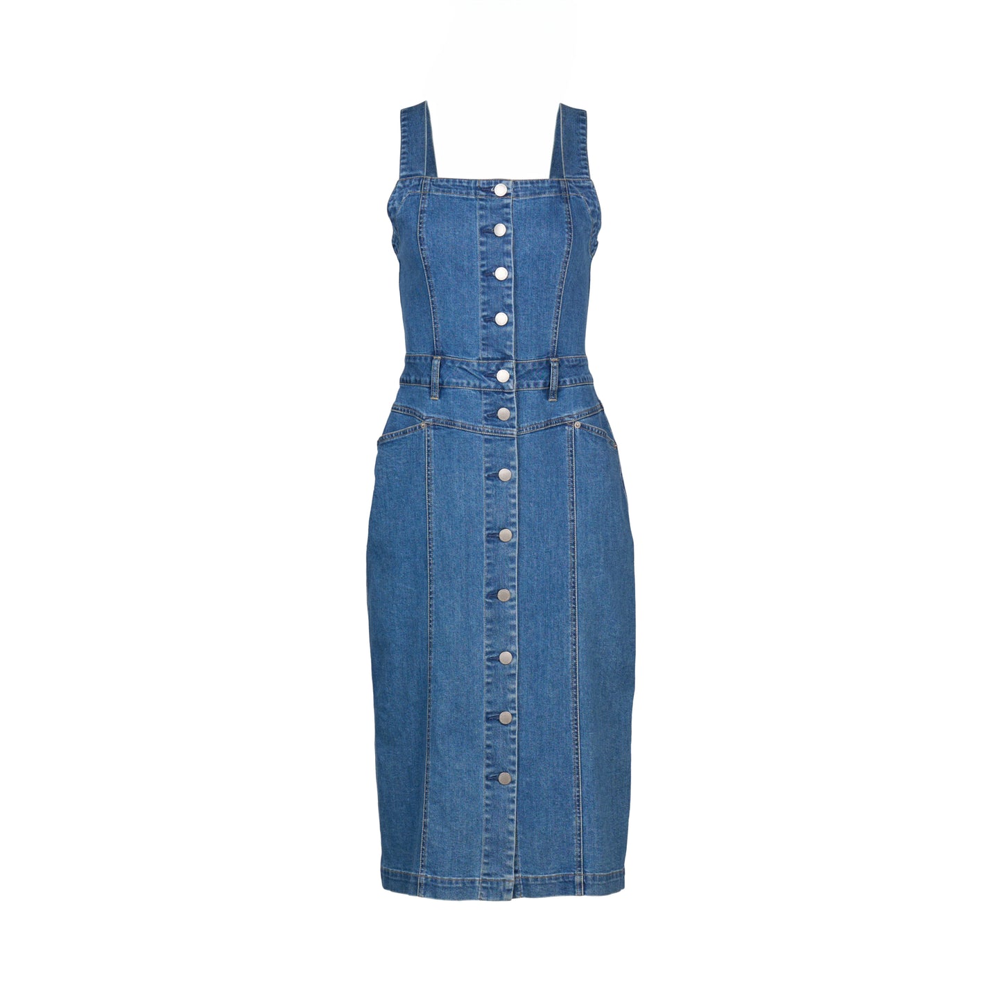 
                  
                    K1062 Novel Dress -Blue Denim
                  
                