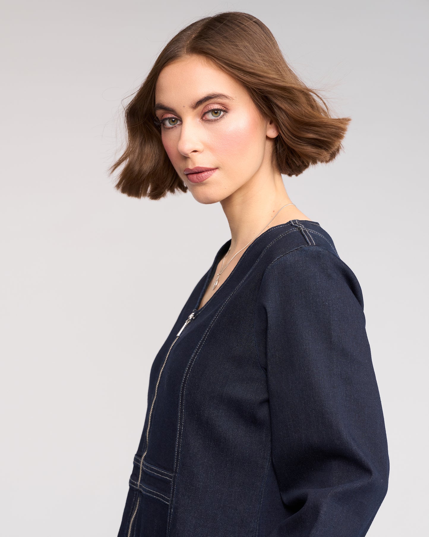 
                  
                    K1069 Phoenix Dress-Ink Denim-Pre order Due Feb
                  
                