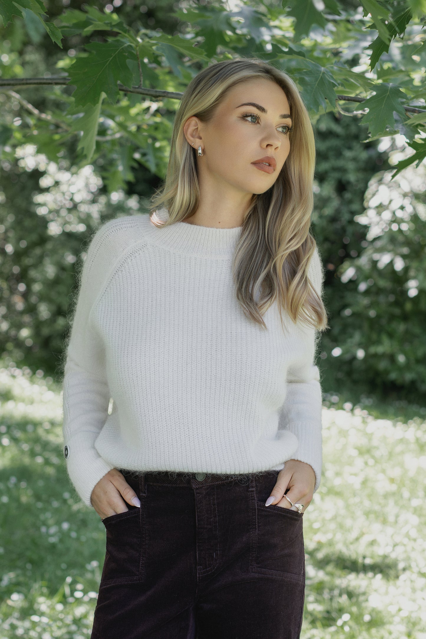 
                  
                    K2028 Mia Sweater-Whinter White
                  
                