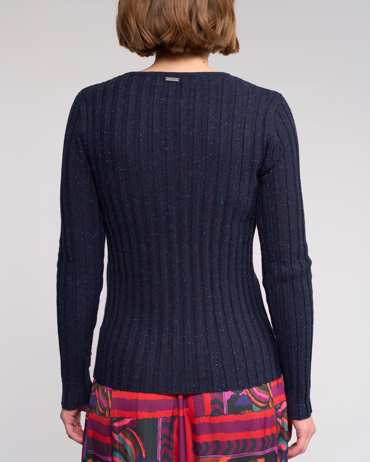 
                  
                    K2038 Felix Sweater-Navy Fleck
                  
                