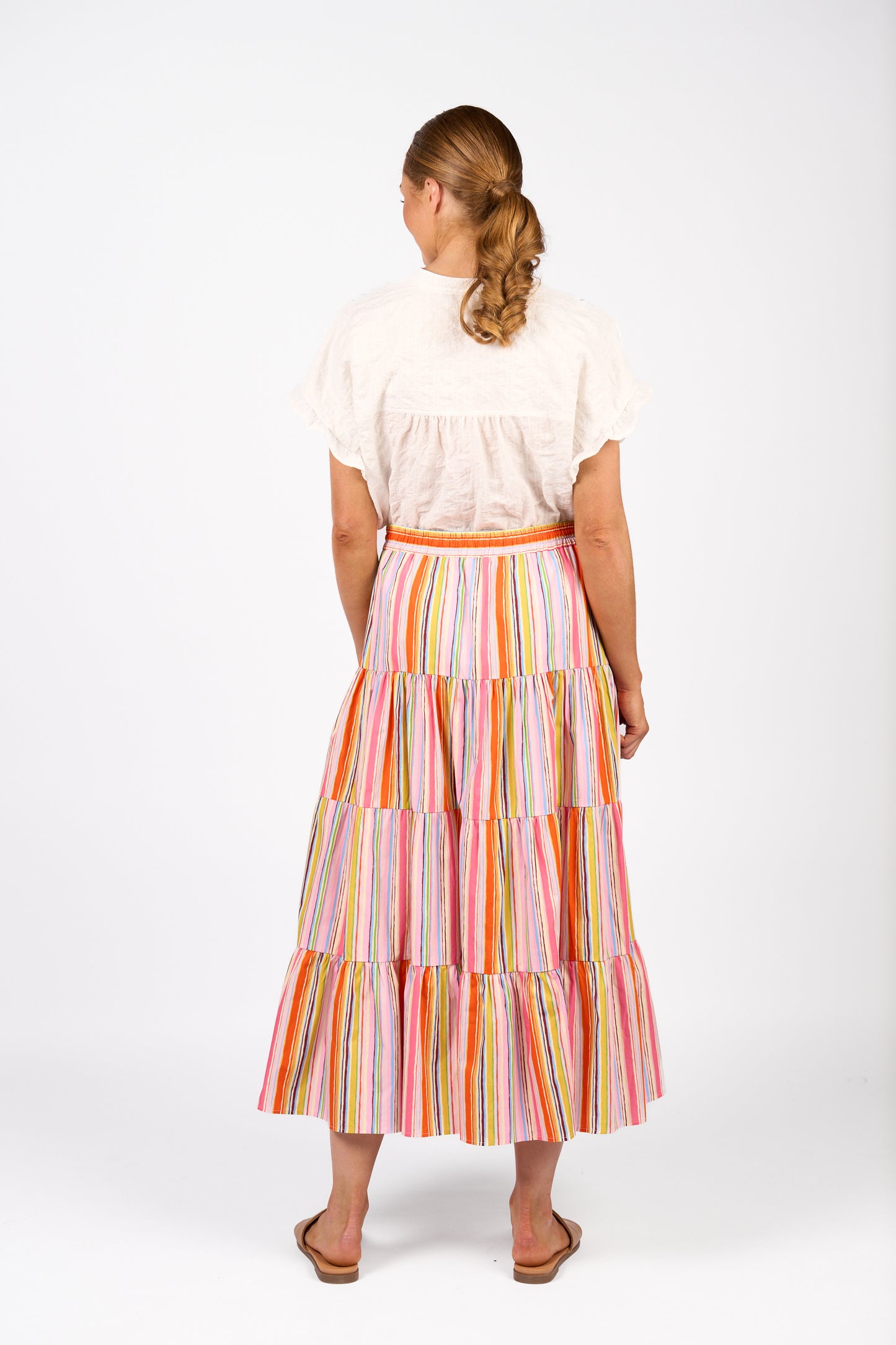 
                  
                    K5097 Addison Top-White Check
                  
                