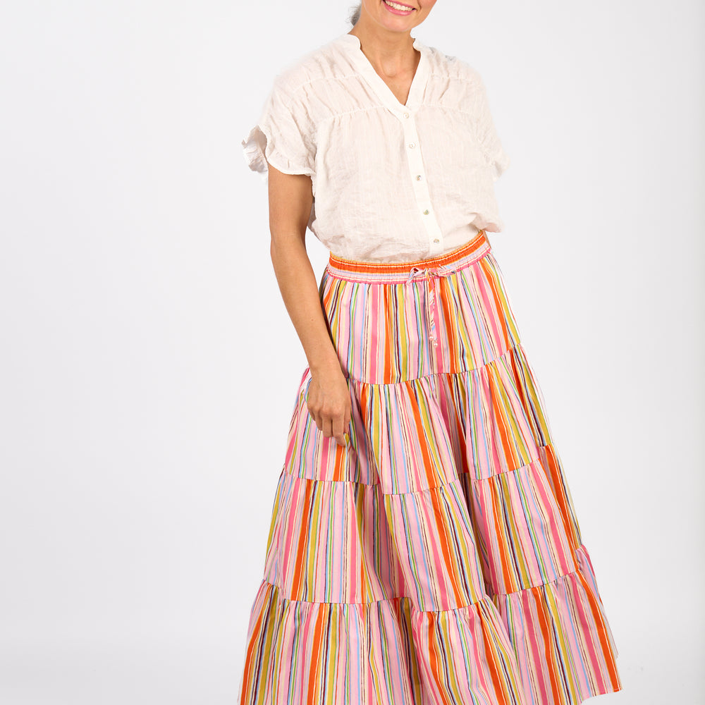 
                  
                    K5097 Addison Top-White Check
                  
                