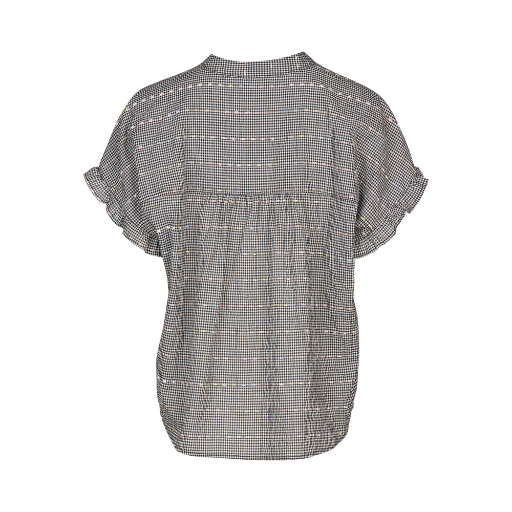 
                  
                    K5097 Addison Top-Black Check
                  
                