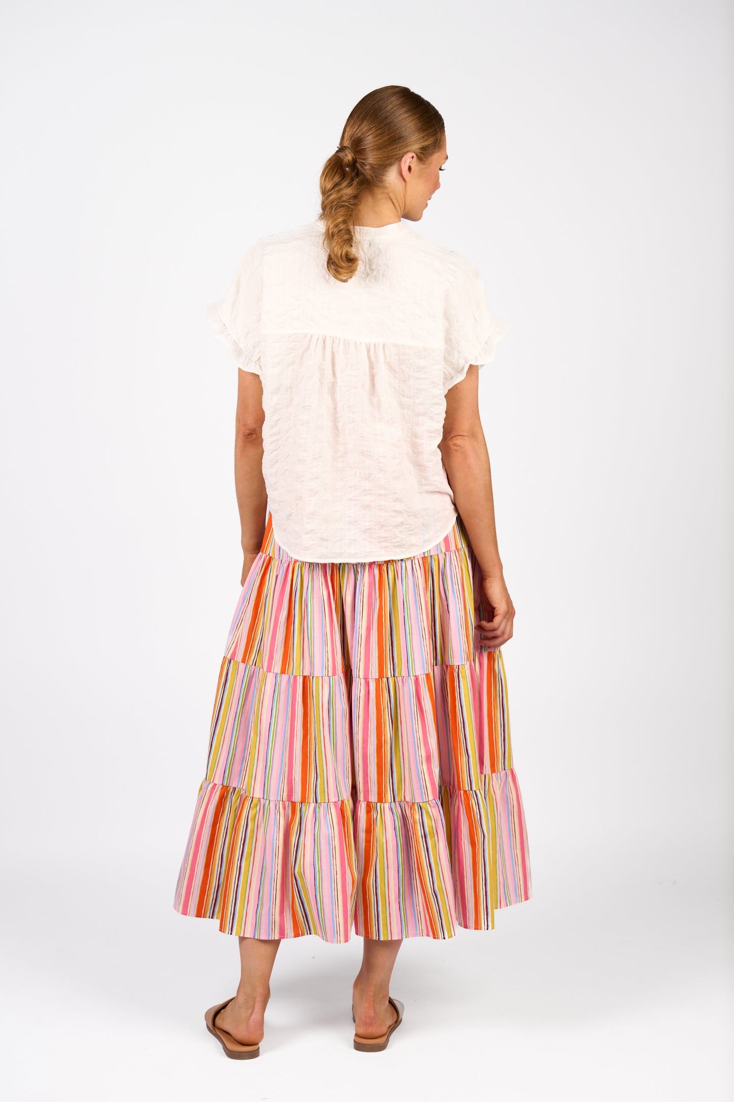 
                  
                    K5097 Addison Top-White Check
                  
                