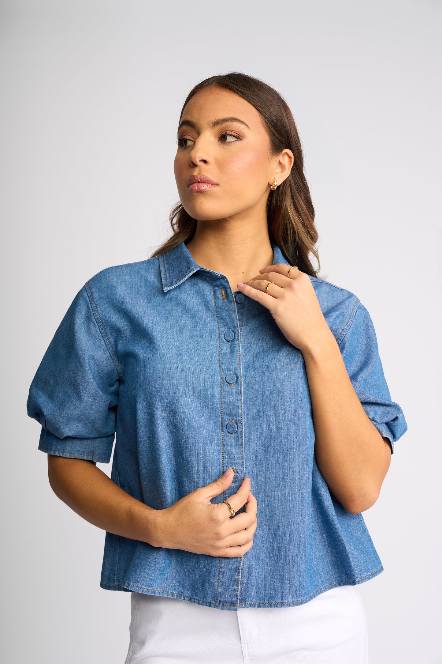 
                  
                    KNEWE TITAN SHIRT-WASHED BLUE
                  
                