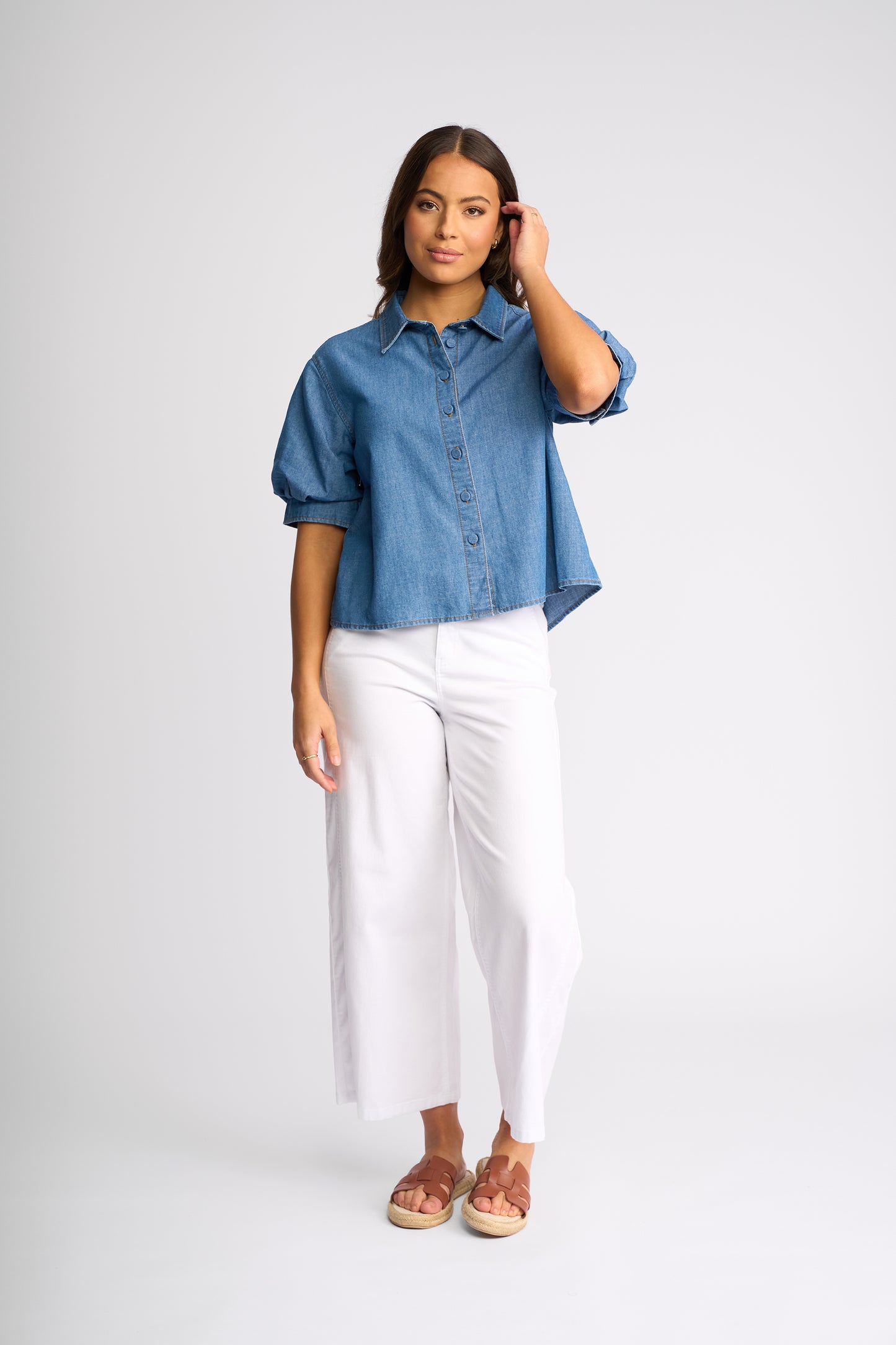 
                  
                    KNEWE TITAN SHIRT-WASHED BLUE
                  
                