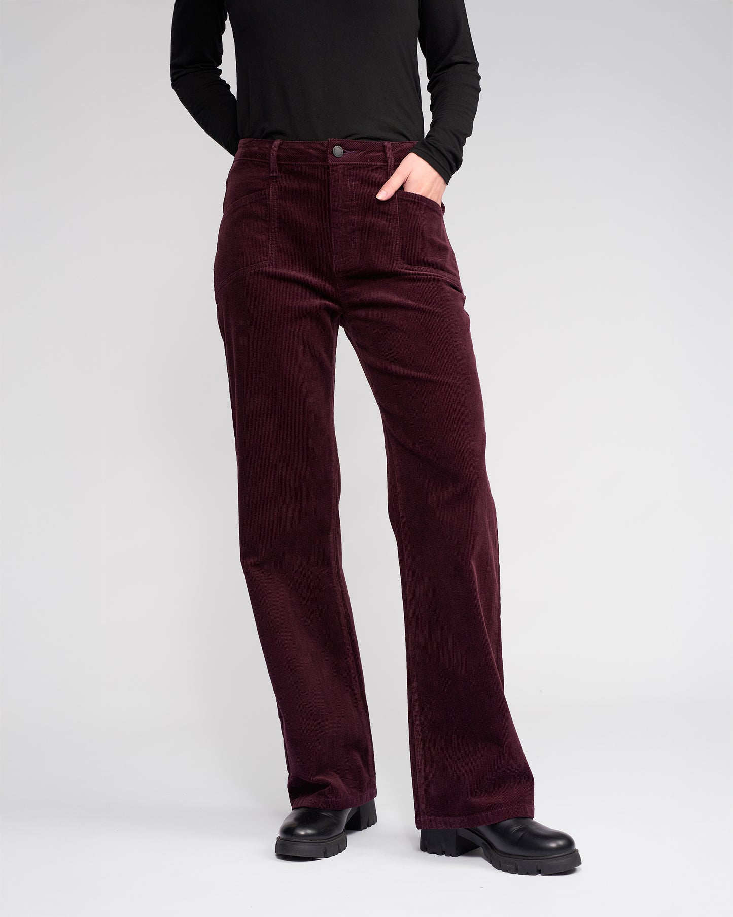 
                  
                    K7118C Dallas Cord Pant-Raisin
                  
                