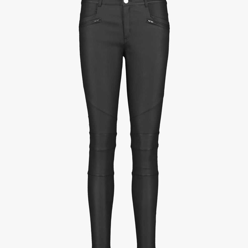 
                  
                    Mid Rise Leather Look Pant
                  
                