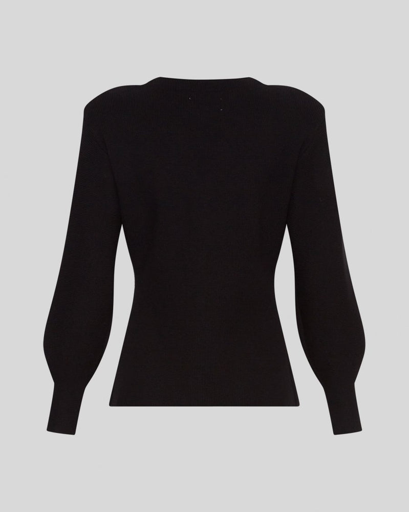 
                  
                    MSCH EUGINA RACHELLE CARDIGAN -BLACK
                  
                