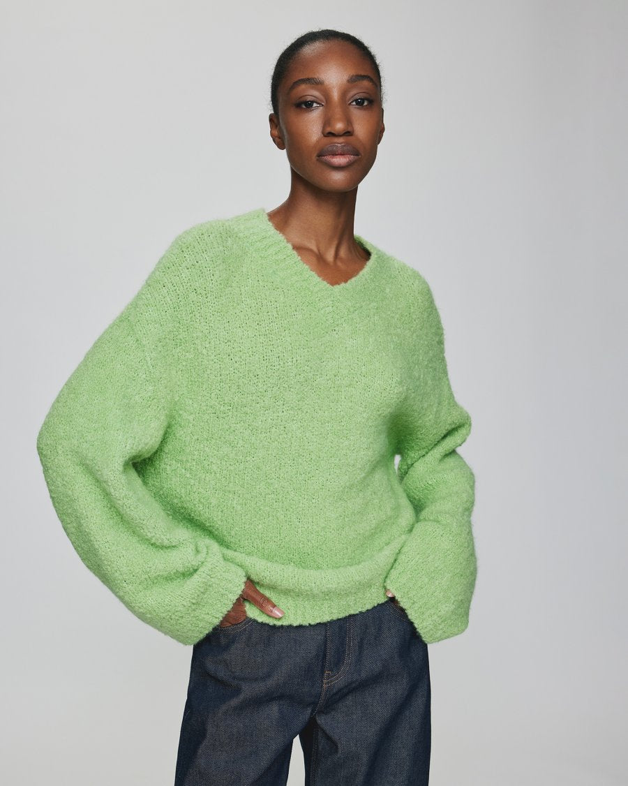 MSCH Jilda V Pullover-Forrest Shade