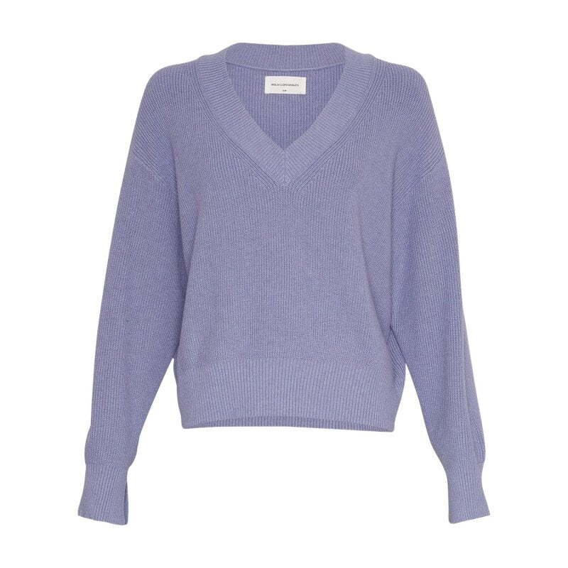 MSCH Maura Rachelle V Pullover Lavender