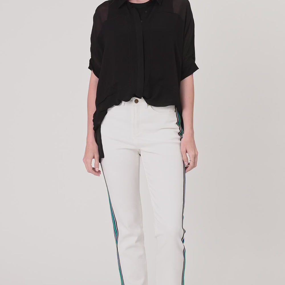
                  
                    Load and play video in Gallery viewer, Terissa Jean -White
                  
                