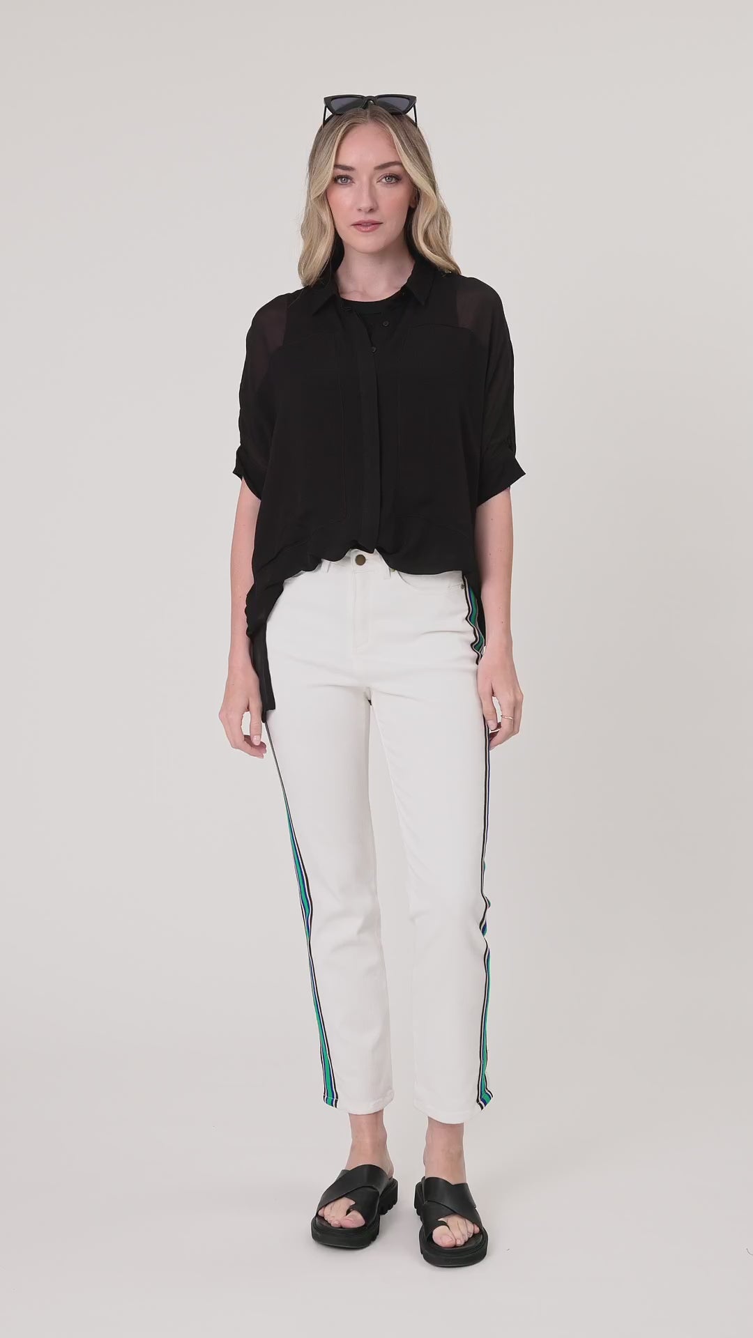 
                  
                    Load and play video in Gallery viewer, Terissa Jean -White
                  
                