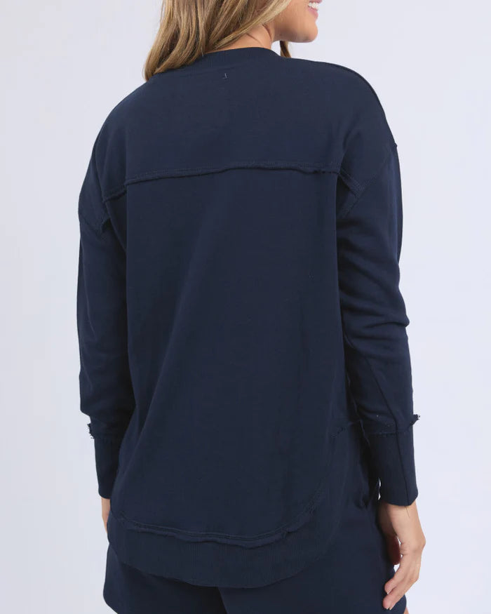 
                  
                    Foxwood Simplified Confetti Crew-Navy -Pre order Due August
                  
                