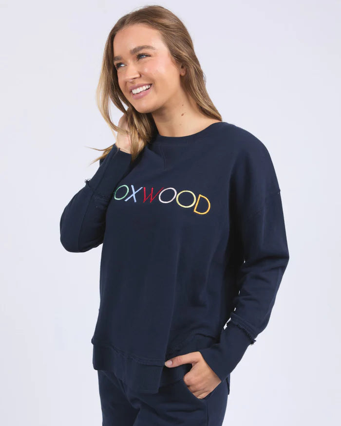
                  
                    Foxwood Simplified Confetti Crew-Navy -Pre order Due August
                  
                