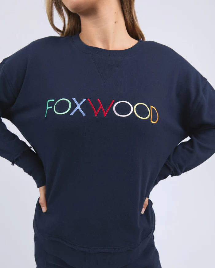 
                  
                    Foxwood Simplified Confetti Crew-Navy -Pre order Due August
                  
                