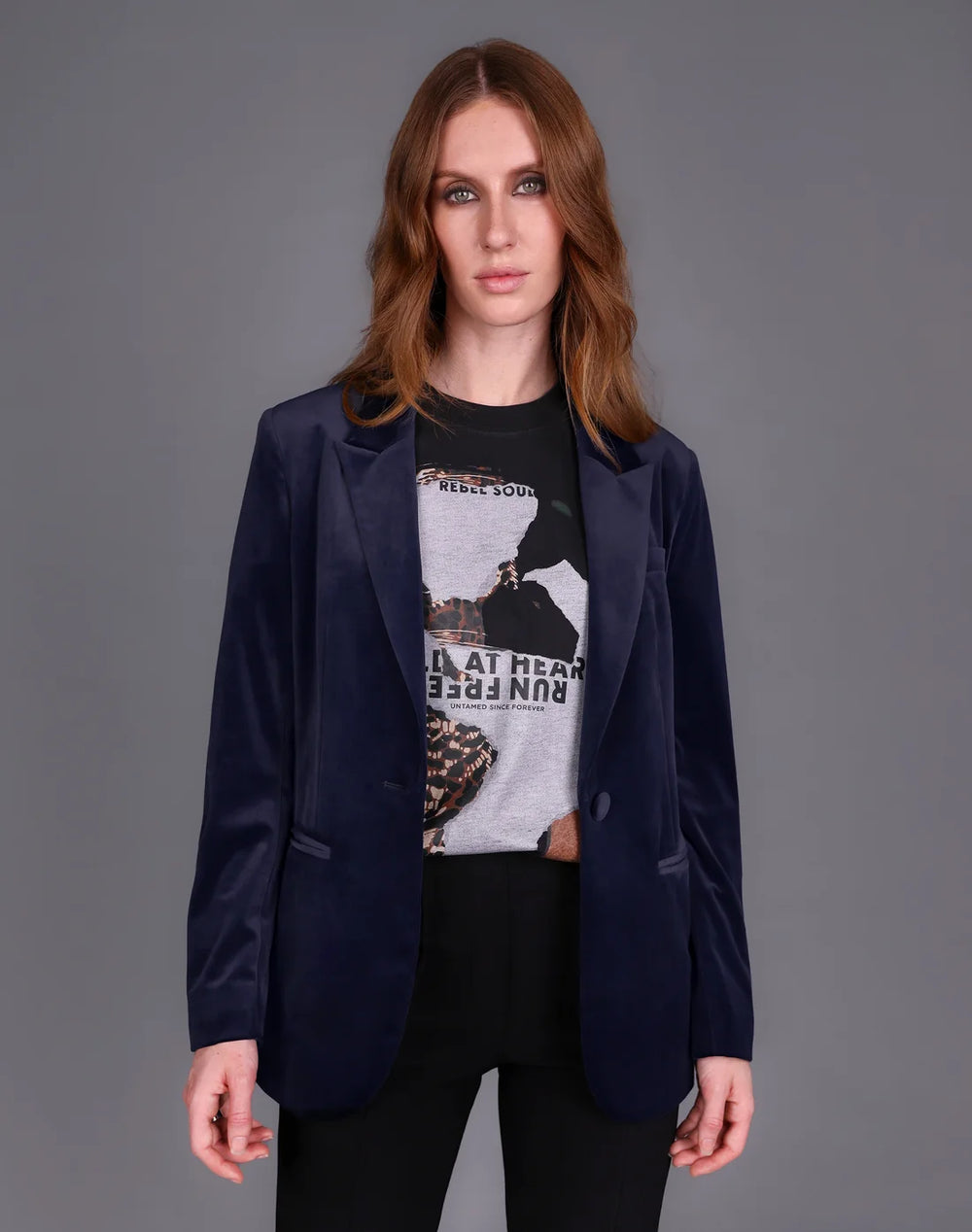 STORM Wild at Heart Tee-Vintage Black