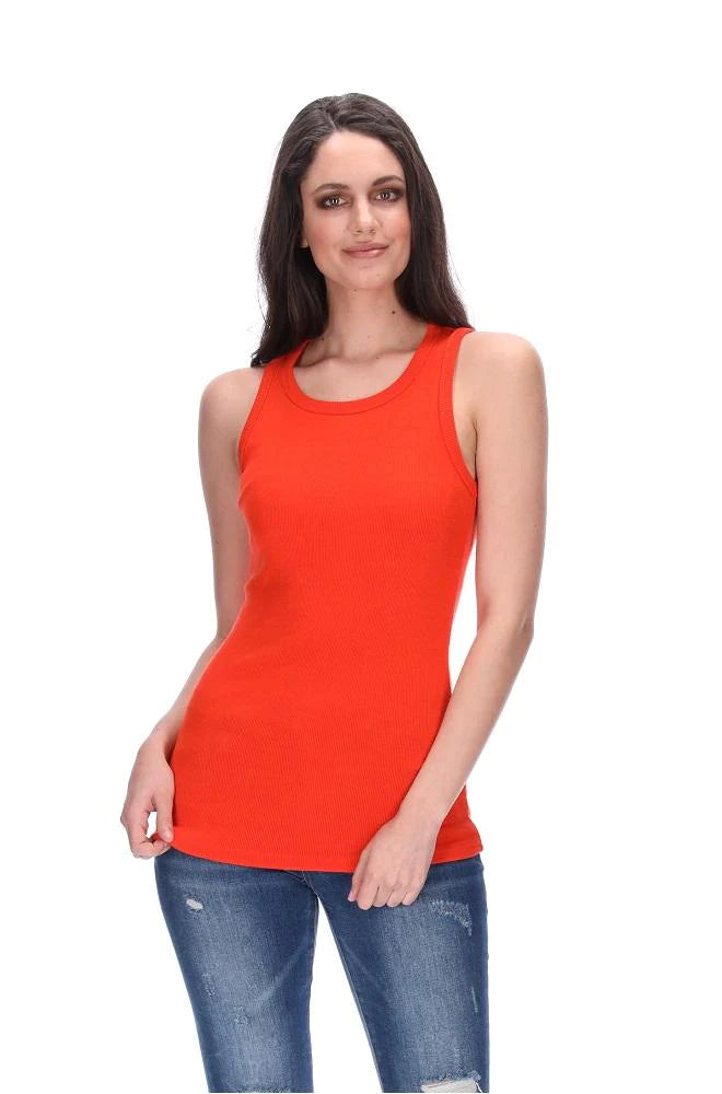 
                  
                    CHARISE TANK ORANGE
                  
                