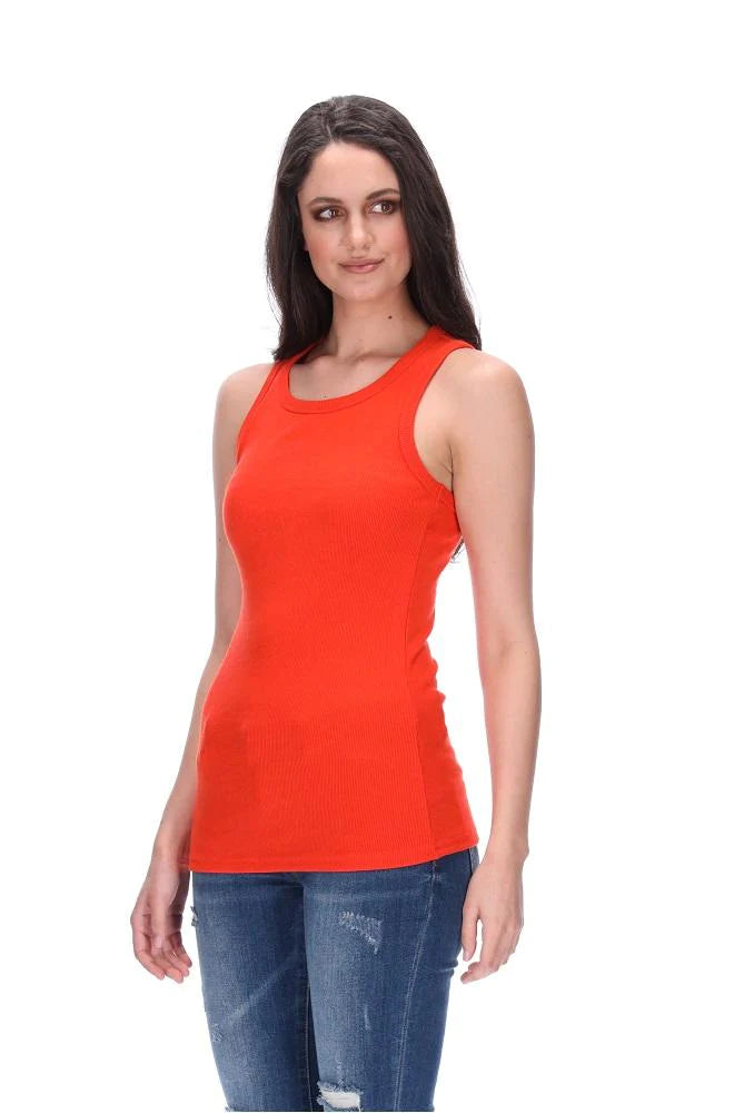 
                  
                    CHARISE TANK ORANGE
                  
                