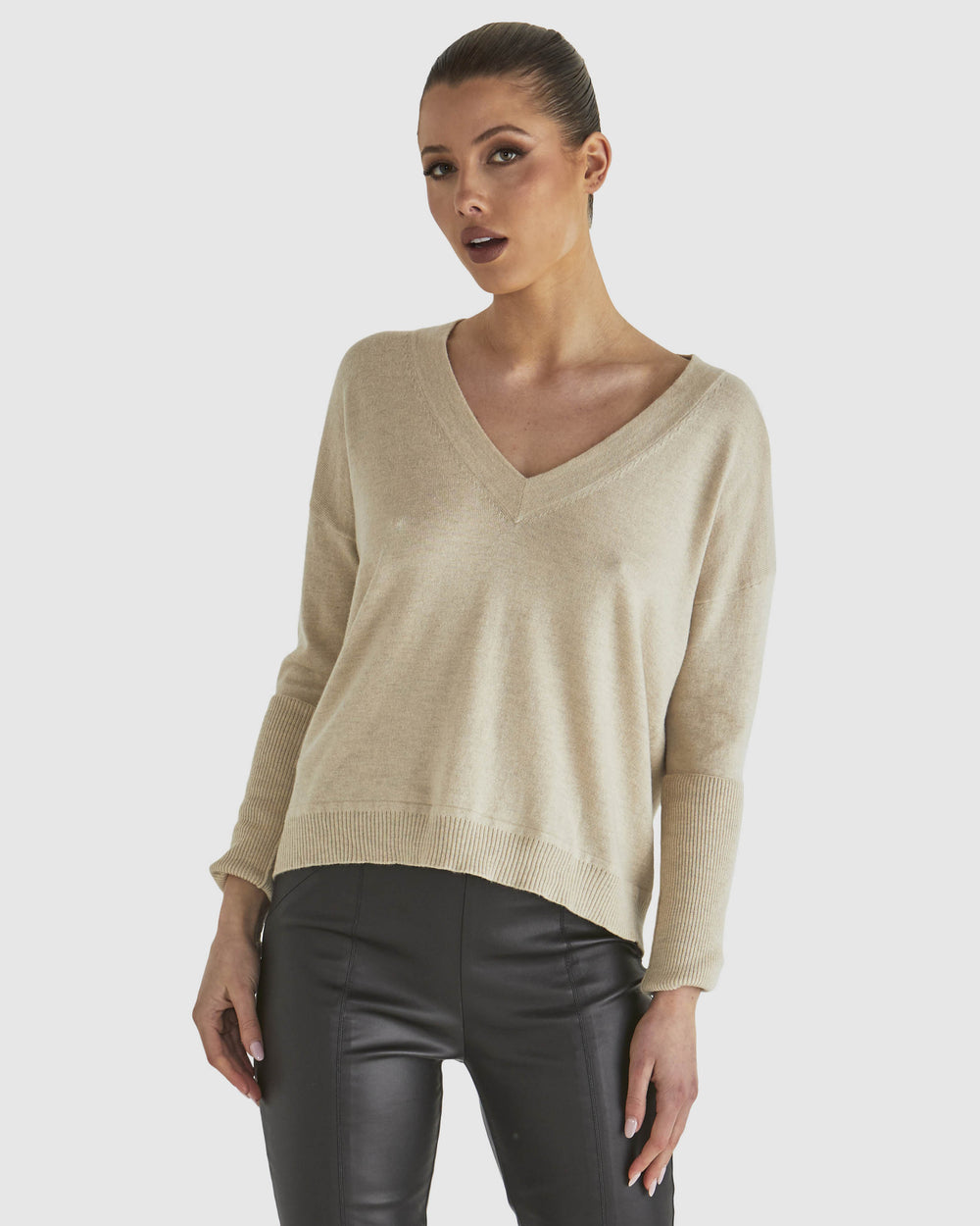 Leonardo Knit -Cream