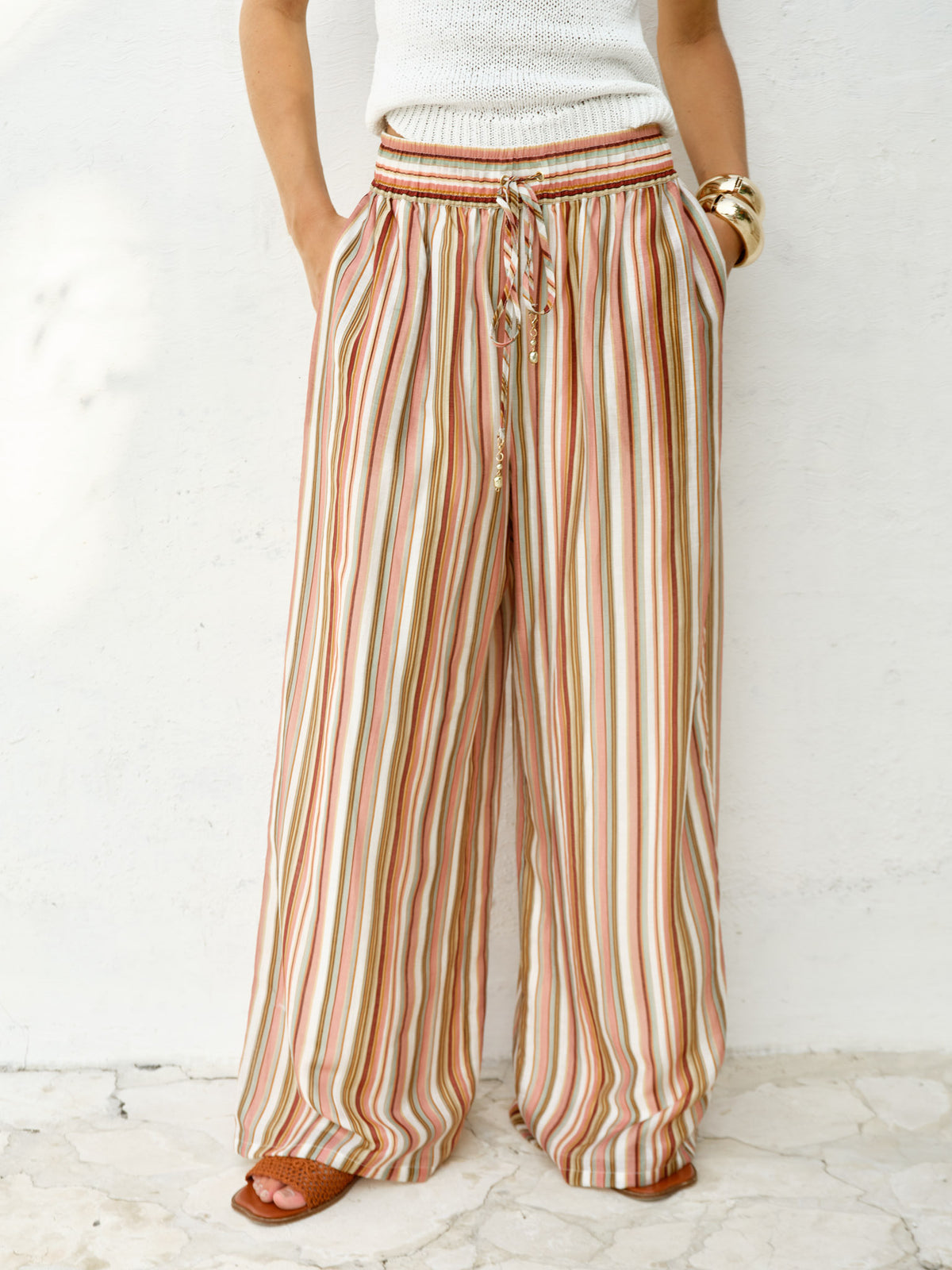 
                  
                    ELYSIA PANT-SANDBAR STRIPE
                  
                