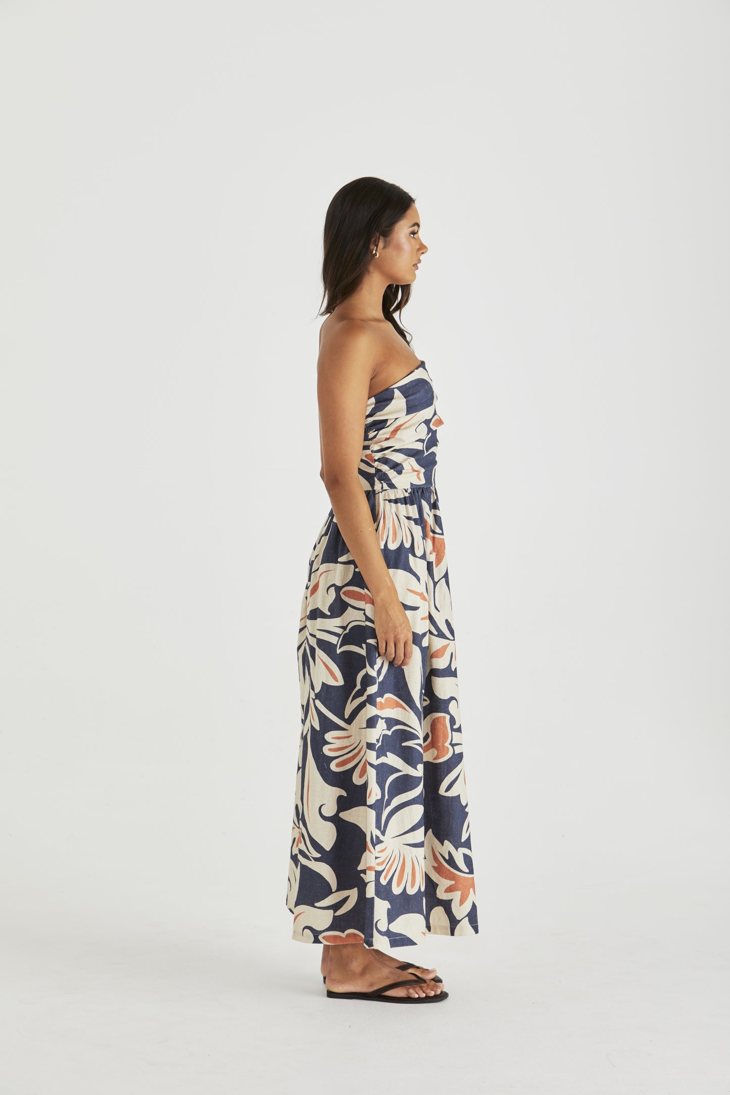 
                  
                    Jana Strapless Dress - Wild Orchid
                  
                