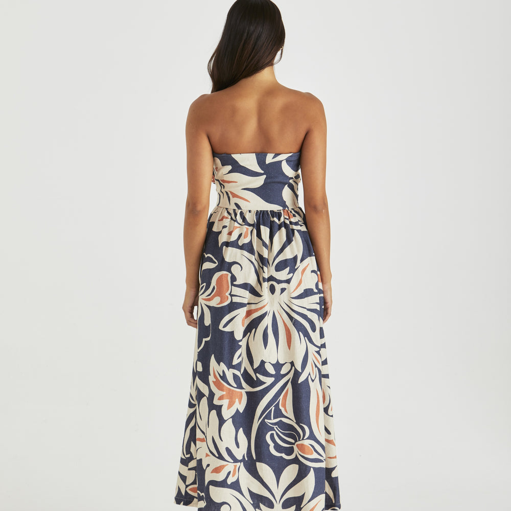 
                  
                    Jana Strapless Dress - Wild Orchid
                  
                